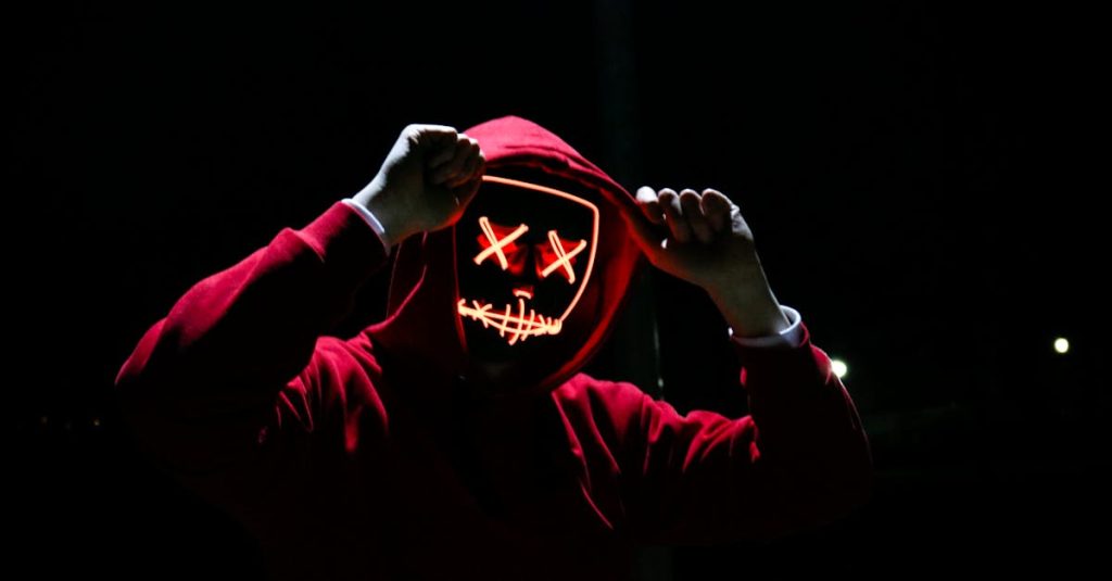 Person Wearing Red Hoodie